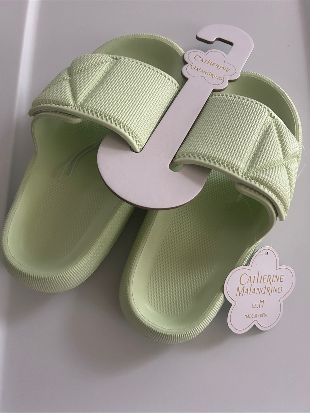 Catherine Melandrino Slippers Size M (7-8) / 38 NWT